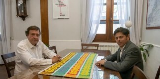Kicillof: «Siempre vamos a estar a disposición de cada provincia que atraviese una emergencia»