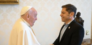 Kicillof: «Francisco se convirtió en referencia de los que luchan por la justicia social»
