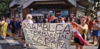 Karina Milei llegó a Villa Urquiza para un acto libertario y fue recibida con un cacerolazo