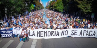 Charly Pisoni, referente de H.I.J.O.S. Capital: «Fue el 24 de marzo más convocante de la historia»