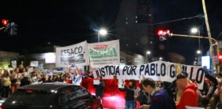 «Nos quieren mentir en la cara»: familiares y amigos de Pablo Grillo reclaman justicia para el fotógrafo herido