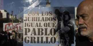Imágenes de la masiva marcha al Congreso de jubilados y organizaciones políticas