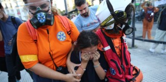 Ludmila, otra de las víctimas del «Protocolo antipiquete» del Gobierno de Milei