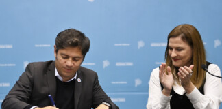 Kicillof promulgó la ley que actualiza el Registro de Deudores Alimentarios Morosos