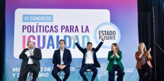 Kicillof y Estela Díaz encabezaron la apertura del IV Congreso “Políticas para la Igualdad”