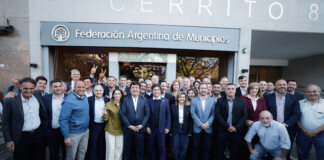 Kicillof participó de la asamblea de la Federación Argentina de Municipios