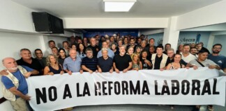Amplio rechazo sindical a la reforma laboral de Milei y lanzamiento de un Plan Nacional de Lucha