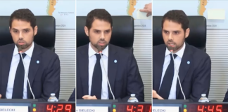 El embajador argentino en Francia detuvo su discurso para defender la soberanía argentina sobre las Islas Malvinas