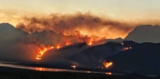 Santa Cruz: El gobierno declaró la Emergencia Ígnea por los incendios en Los Glaciares